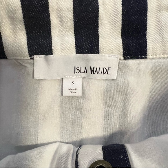 Isla Maude Striped Skirt - Picture 2 of 5